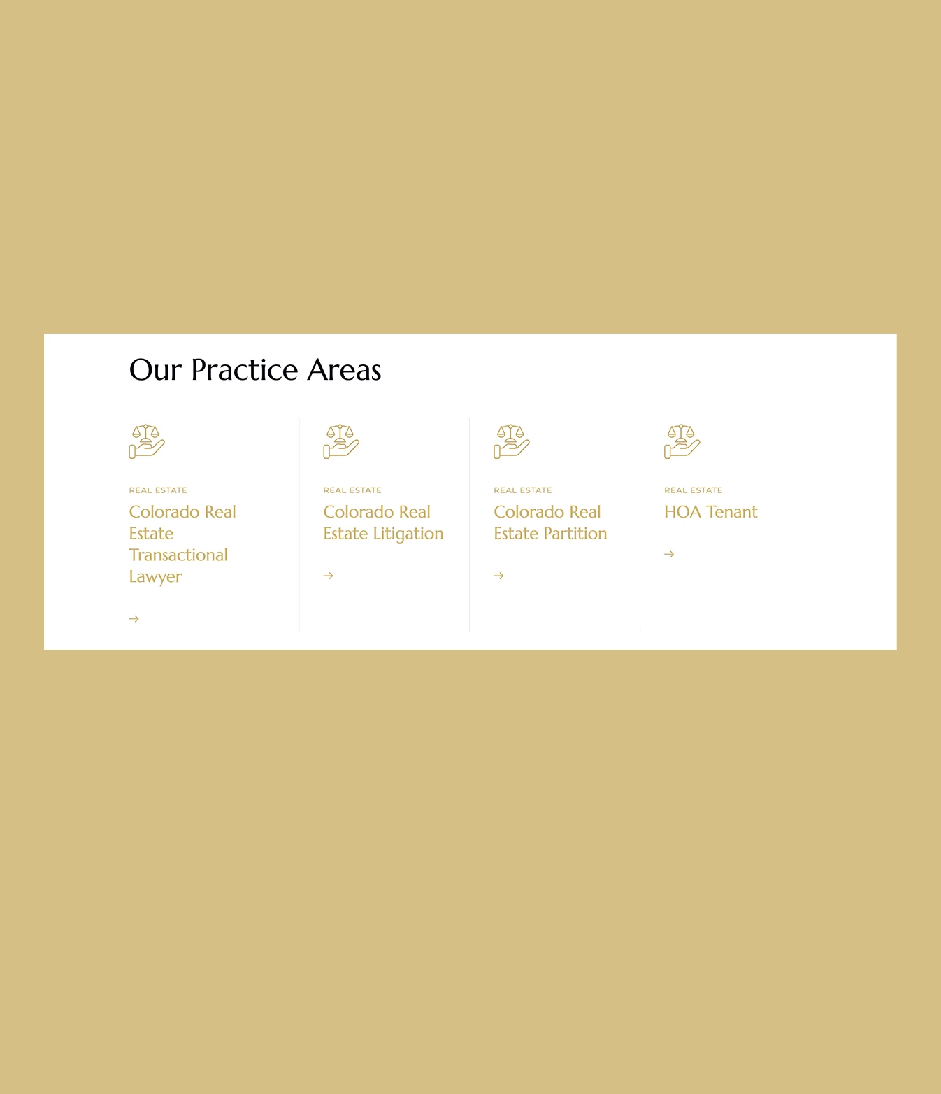 Colorado Real Estate Attorneys — selected work