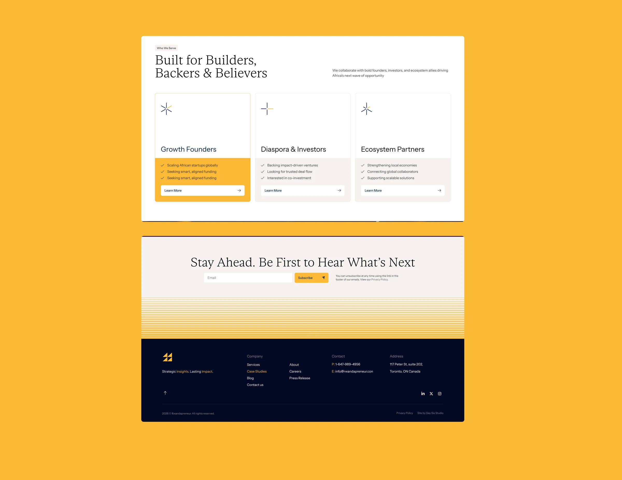 Rwandapreneur — selected work